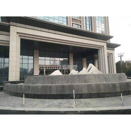 新祺周酒店游樂場不銹鋼假山景觀雕塑廣場噴泉